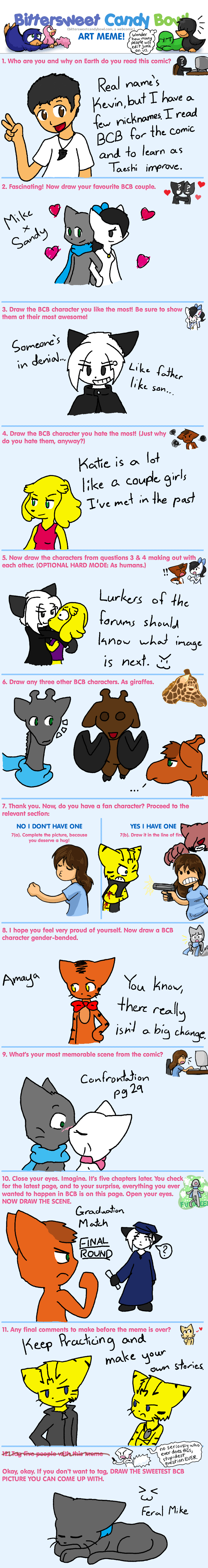 Candybooru image #1458, tagged with Abbey Amaya Augustus BCB_Art_Meme David Jack Katie Lucy Mike Sandy Suri Ved_the_Flame_Devil_(Artist) fancharacter meme